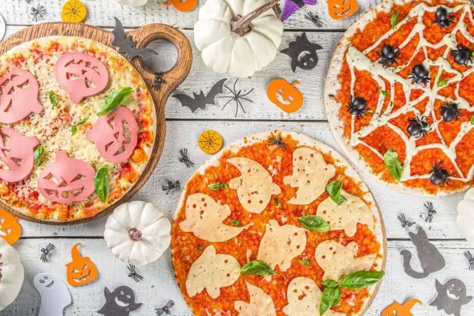 Halloweenská pizza, fantastický recept